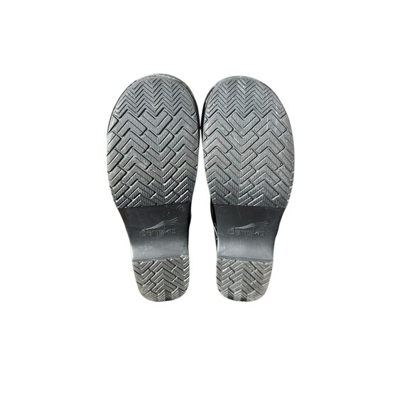 Dansko Professional Unisex Clogs Black Patent Leather Work Shiny EU Sz 43 Nurse - Picture 8 of 14